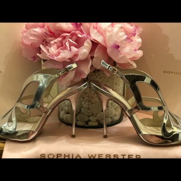 Sophia Webster sling back heels- NWT, BOX,DUST BAG - Picture 4 of 8